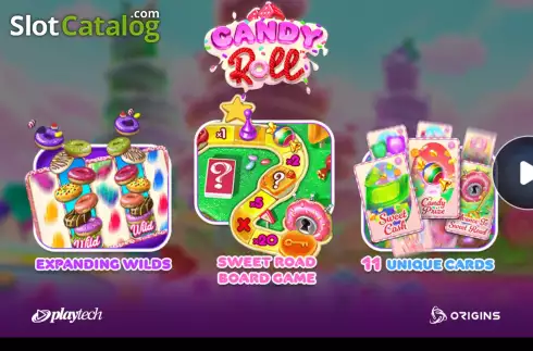 Скрин2. Candy Roll слот