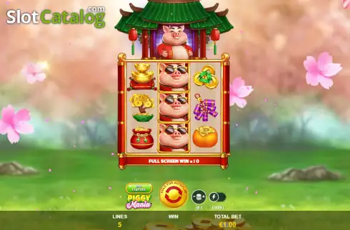 Скрин2. Piggy Mania слот