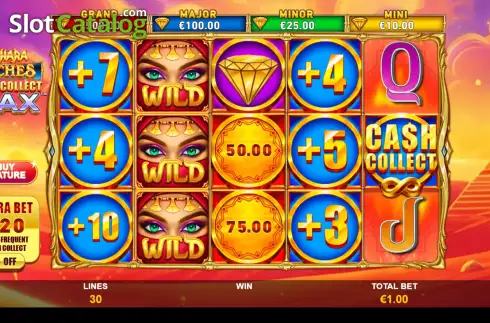 Скрин2. Sahara Riches Cash Collect Max слот