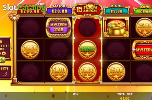 Скрин2. 15 Stars Ablaze слот