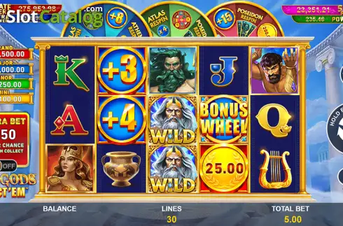Скрин2. Age of the Gods: Collect'Em слот