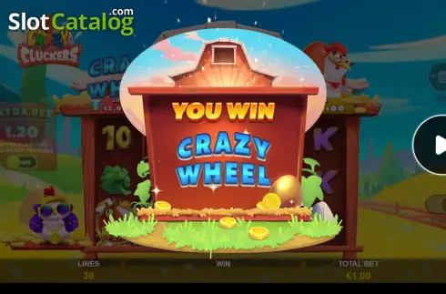 Скрин7. 4 Crazy Cluckers слот
