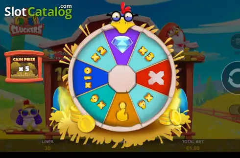 Скрин9. 4 Crazy Cluckers слот