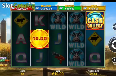 Скрин3. Cosmic Cows: Cash Collect слот