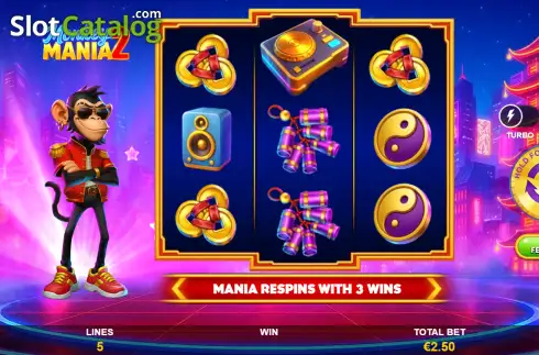 Скрин2. Monkey Mania 2 слот