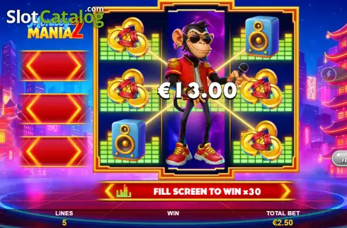 Скрин3. Monkey Mania 2 слот