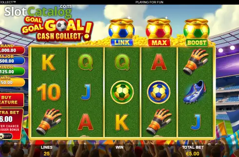 Скрин2. Goal Goal Goal: Cash Collect слот