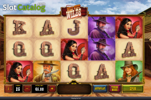 Скрин2. Wild West Wilds слот