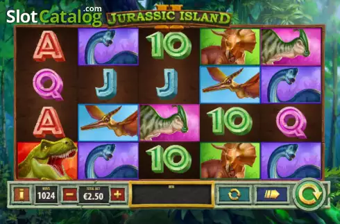 Скрин3. Jurassic Island 2 слот