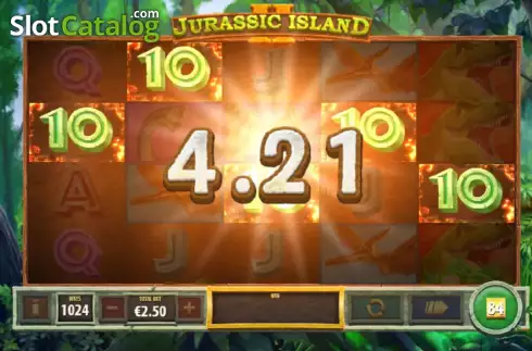 Скрин4. Jurassic Island 2 слот