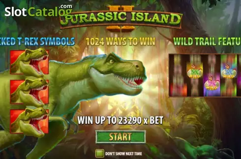 Скрин2. Jurassic Island 2 слот