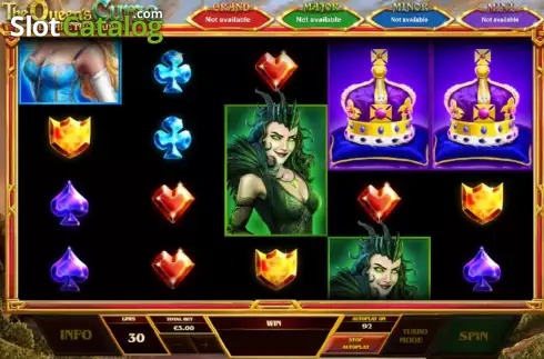 Скрин3. The Queen's Curse Empire Treasures слот