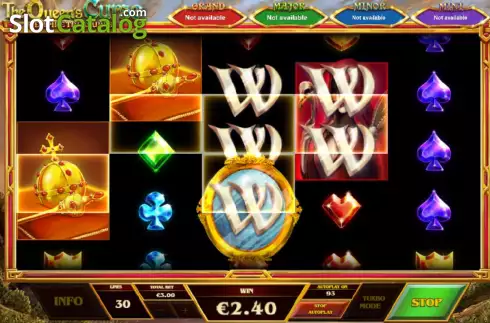 Скрин4. The Queen's Curse Empire Treasures слот