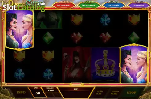 Скрин9. The Queen's Curse Empire Treasures слот