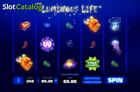 Скрин2. Luminous Life слот