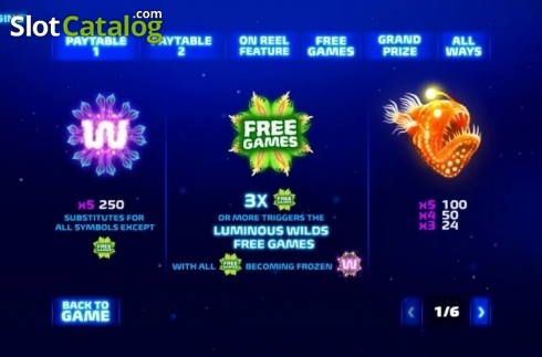 Скрин4. Luminous Life слот