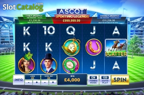 Скрин5. Ascot - Sporting Legends слот