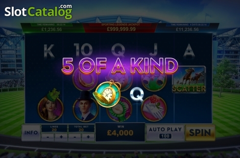 Скрин6. Ascot - Sporting Legends слот