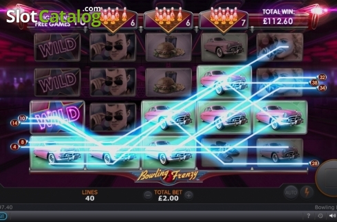 Скрин8. Bowling Frenzy слот