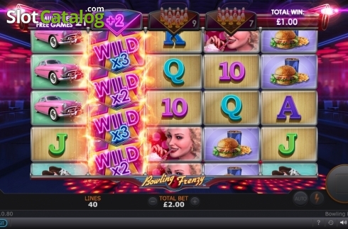 Скрин7. Bowling Frenzy слот
