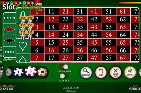 Скрин6. 101 Roulette слот