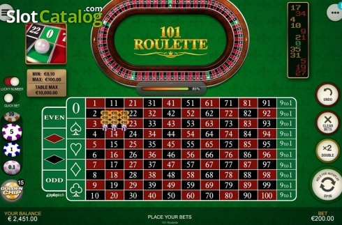 Скрин7. 101 Roulette слот