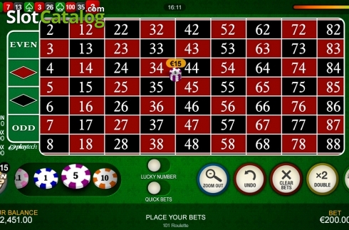 Скрин8. 101 Roulette слот