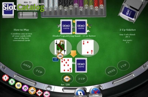 Скрин3. 21 Duel Blackjack слот