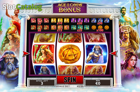 Скрин3. Age of the Gods: Roulette слот