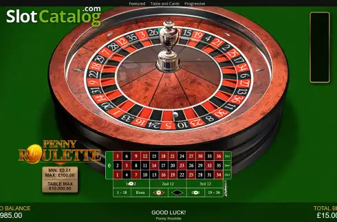 Скрин4. Penny Roulette слот
