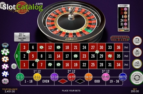 Скрин4. Spread Bet Roulette слот