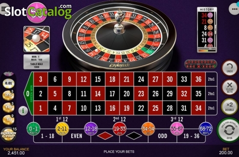 Скрин6. Spread Bet Roulette слот