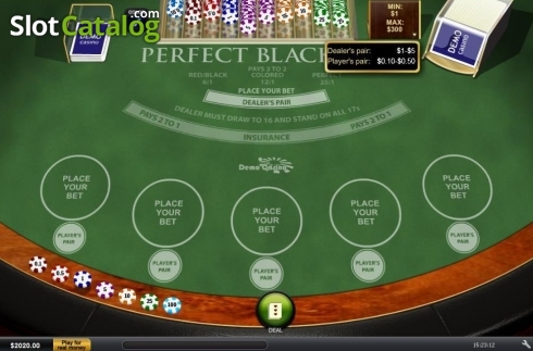 Скрин2. Perfect Blackjack (Playtech) слот