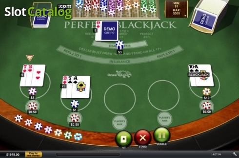 Скрин3. Perfect Blackjack (Playtech) слот