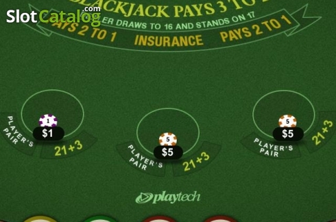 Скрин2. Premium Blackjack (Playtech) слот
