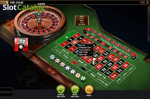 Скрин2. Premium European Roulette (Playtech) слот
