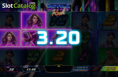 Скрин5. Retro Rush слот