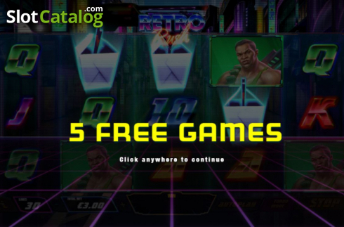 Скрин6. Retro Rush слот