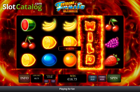 Скрин6. Extreme Fruits Ultimate слот