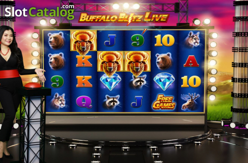 Скрин2. Buffalo Blitz Live слот