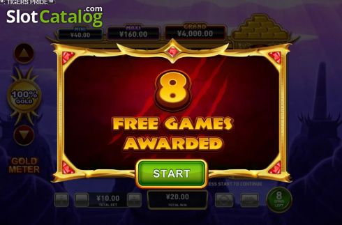 Скрин6. Gold Pile Tigers Pride слот