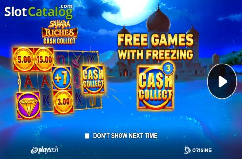 Скрин4. Sahara Riches Cash Collect слот