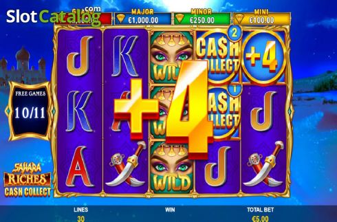 Скрин3. Sahara Riches Cash Collect слот