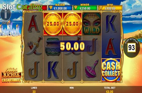 Скрин6. Sahara Riches Cash Collect слот