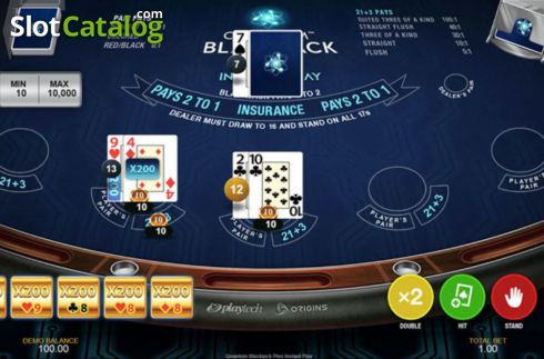 Скрин3. Quantum Blackjack Plus слот