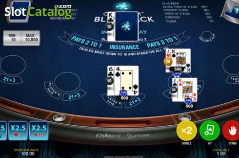 Скрин4. Quantum Blackjack Plus слот