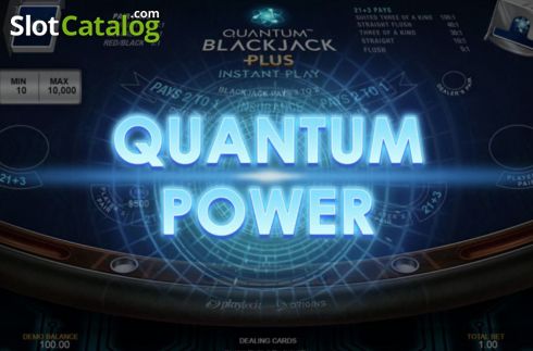 Скрин5. Quantum Blackjack Plus слот