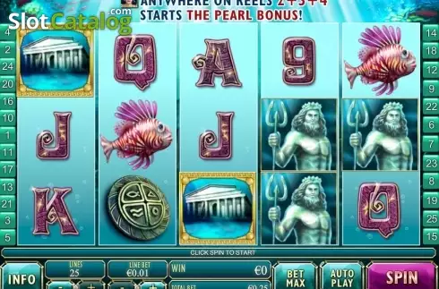 Скрин2. Atlantis Queen слот