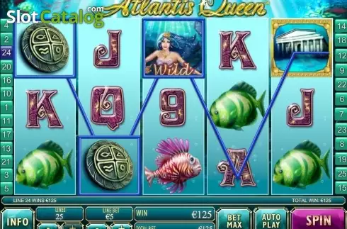 Скрин3. Atlantis Queen слот