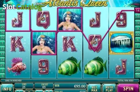 Скрин4. Atlantis Queen слот